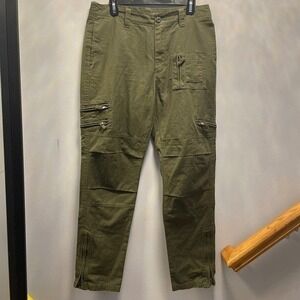 Free Knight Tactical Cargo Pants Mens 32 Olive Green Military‎ Utility Zip